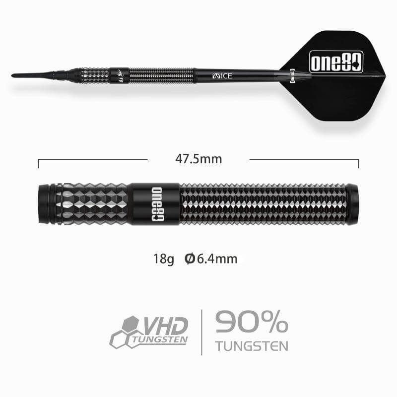 ワンエイティー FBリョン選手 One80 FB LEUNG 3 ダーツ バレル 2BA18g
