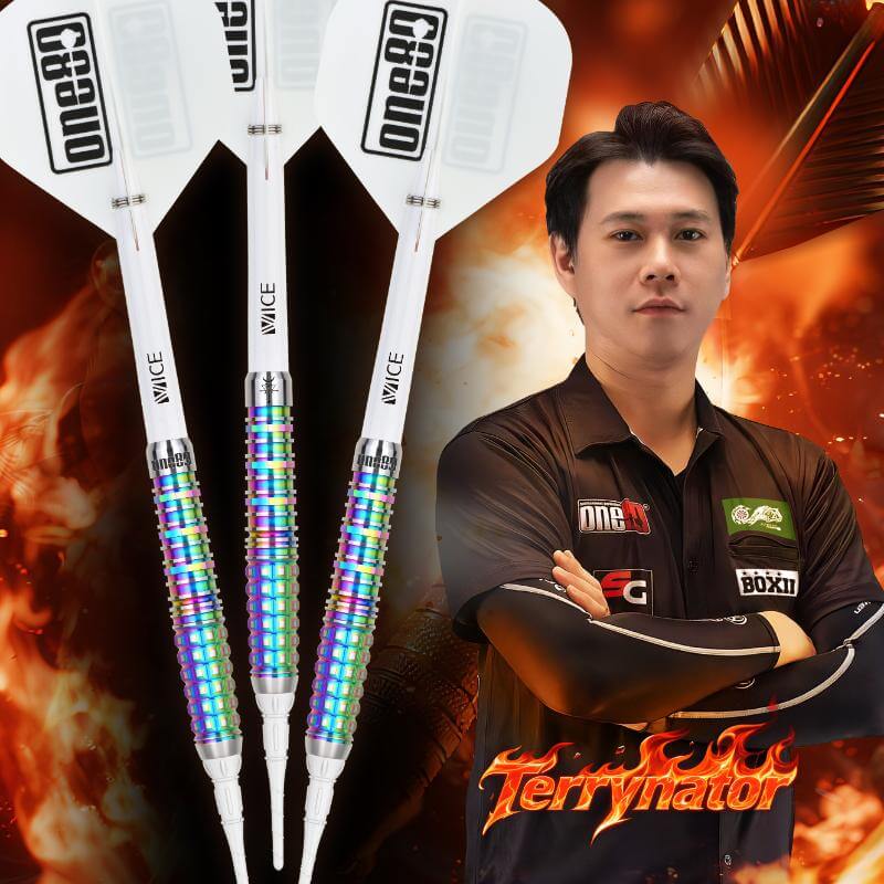 ONE80 Terrynator テリーネイター 2BA18g レインボー テリー・タン選手