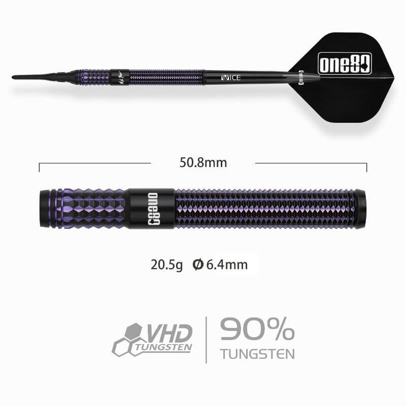 ワンエイティー FBリョン選手 One80 FB LEUNG 3 ダーツ バレル 2BA20.5g