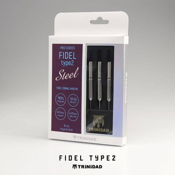 トリニダード Fidel Type2 フィデル2 スティール18.0g フィデル