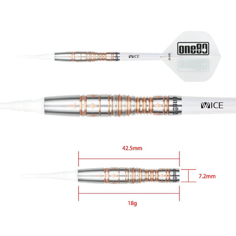 ONE80 Tamrin Ng ver.1 ローズゴールド 2BA18.0g タムリン・ン選手