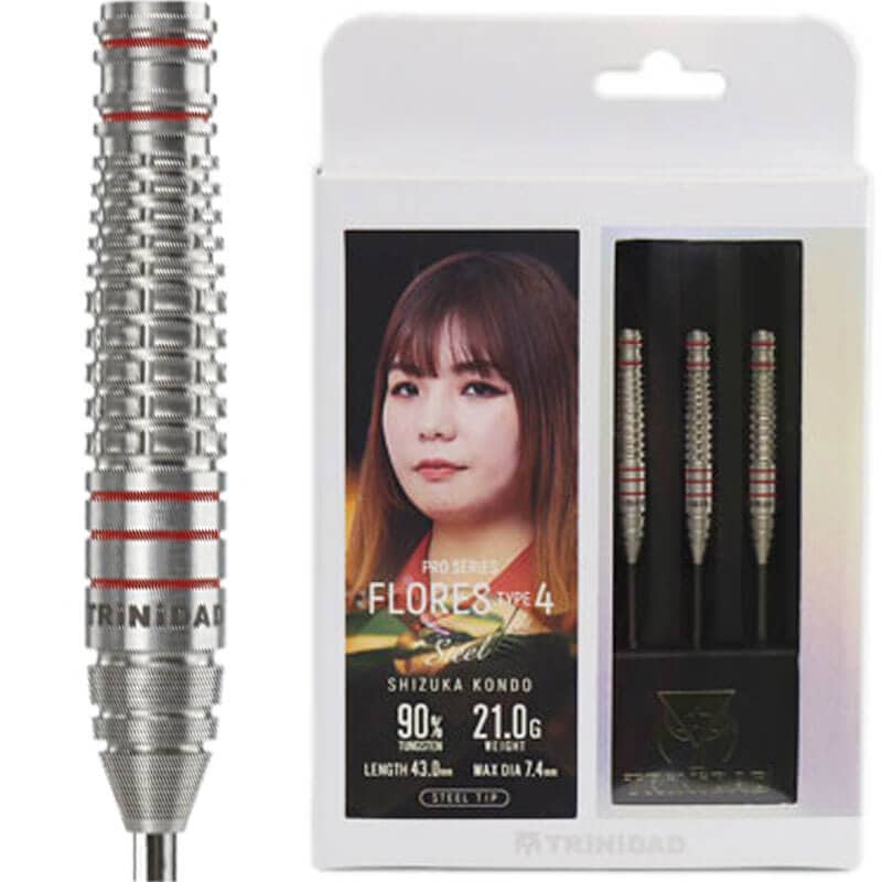 トリニダード Flores Type4 フローレス4 スティール21g 近藤静加選手
