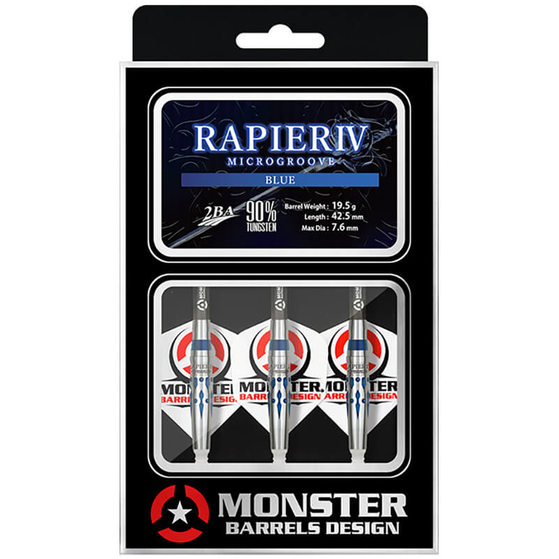 モンスター レイピア4 MG ブルー 2BA19.5g ダーツ バレル