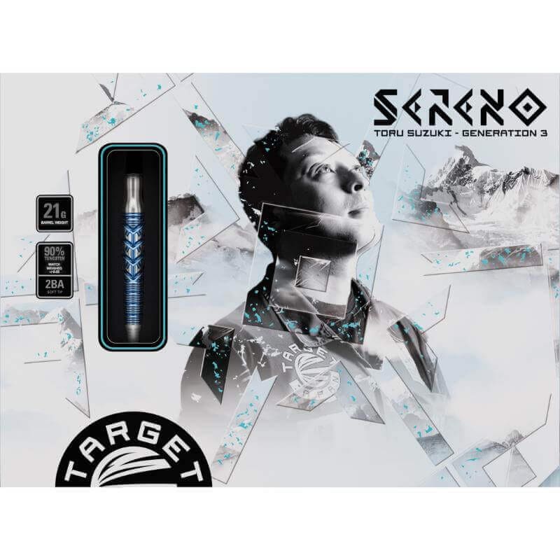 ターゲット 鈴木徹選手 セレーノ3 TARGET SERENO G3 2BA 21g ダーツ バレル
