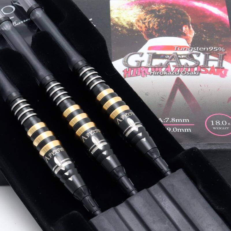 ダイナスティー GLASH グラッシュ 2BA18g 大崎裕一選手 ダーツ バレル