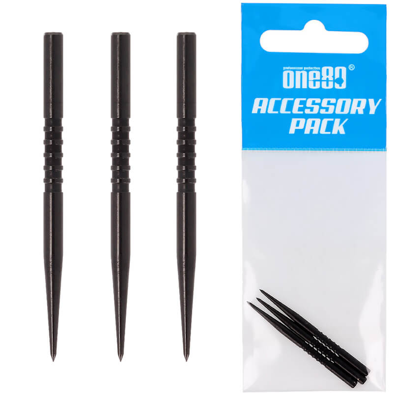 ��One80��Goat Point Grooved �����ȥݥ���� ���롼�� �֥�å� 38mm ������ ���ƥ�������å�