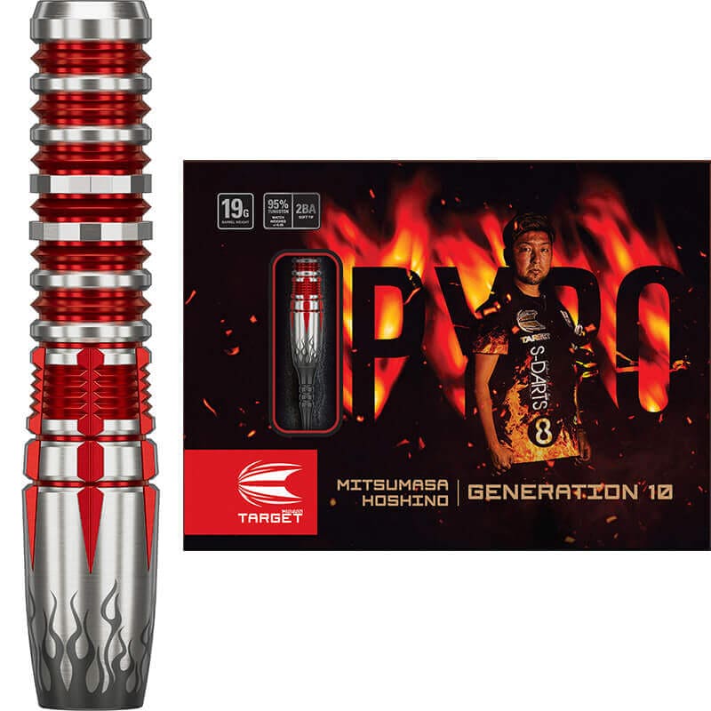 TARGET 星野光正 PYRO GEN-10 MAX スタンド付き TARGET 星野光正 PYRO GEN-10 MAX スタンド付き