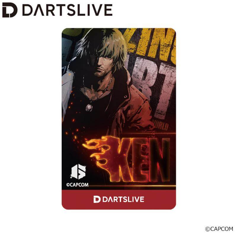ストリートファイター6 ダーツライブカード 「ケン」