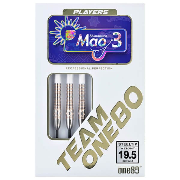 ONE80 Mao Shimamura ver.3 スティール19.5g 島村麻央選手 ハード