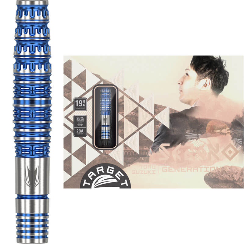 ターゲット SERENO G1 セレーノ 2BA19.5g 鈴木徹選手 ダーツ バレル