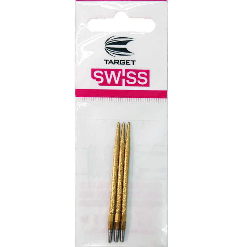 ターゲット SWISS SLK POINT ゴールド 42mm ダーツ スティールチップ