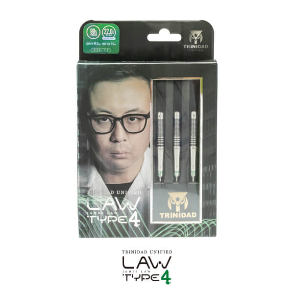 ダーツ TRINIDAD LAW TYPE4 トリニダード Law Type4 ロー4 スティール22g ジェームズ・ロー選手