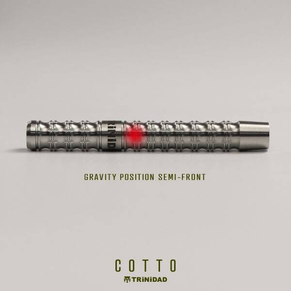 TRINIDADトリニダード COTTOコット 正津貴之19g定価/11000円 トリニダード COTTO コット 2BA19g 正津貴之選手 ダーツ バレル