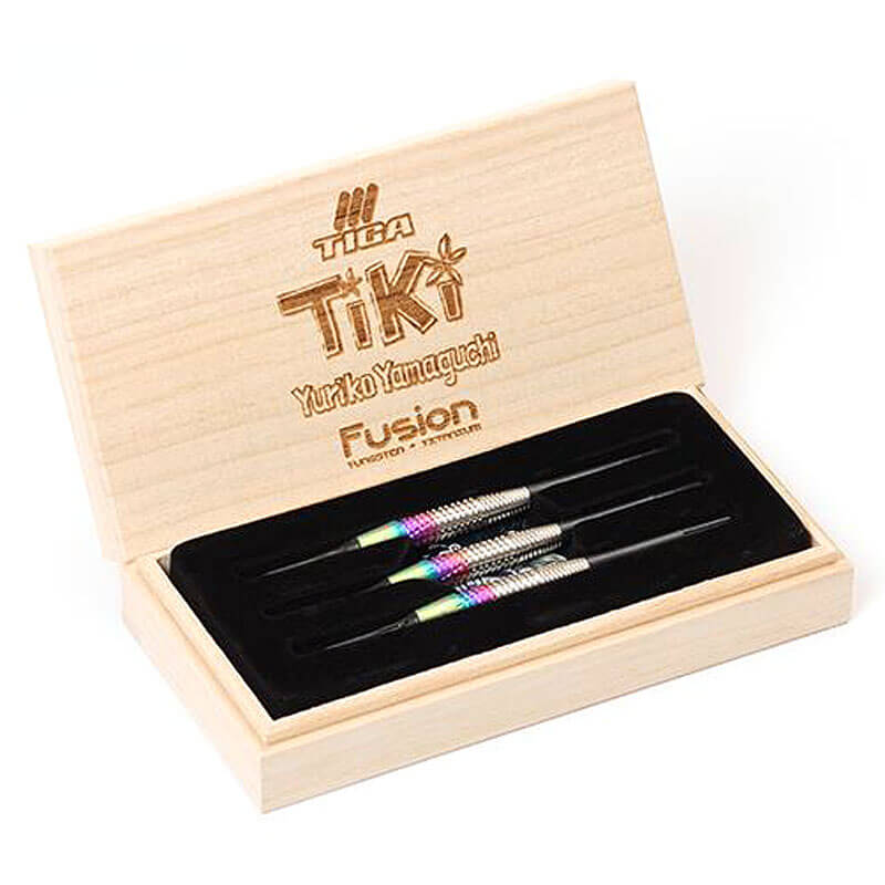 【新品未使用】フュージョンティキ山口祐理子 Tiga Fusion Tiki ティガ Tiki ティキ フュージョン 2BA16.7g 山口祐理子選手 ダーツ バレル