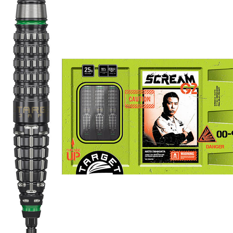 ターゲット SCREAM G2 スクリーム2 スイスポイント スティール25g 山形