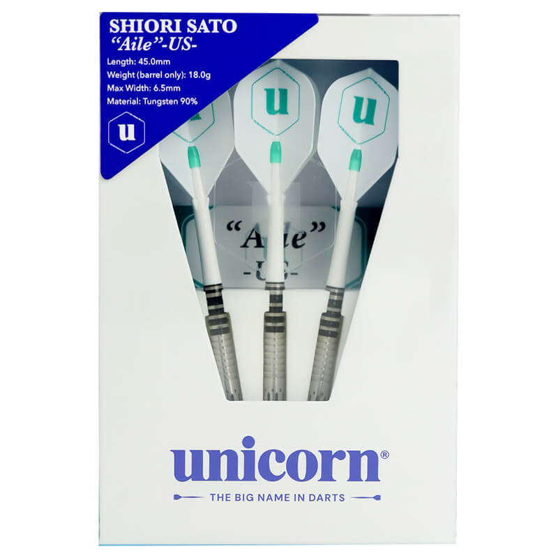 SHIORI SATO Aile UG ダーツ　佐藤詩織　ダーツライブユニコーン ユニコーン 佐藤詩織選手 エール US unicorn Aile US 2BA18g ダーツ バレル