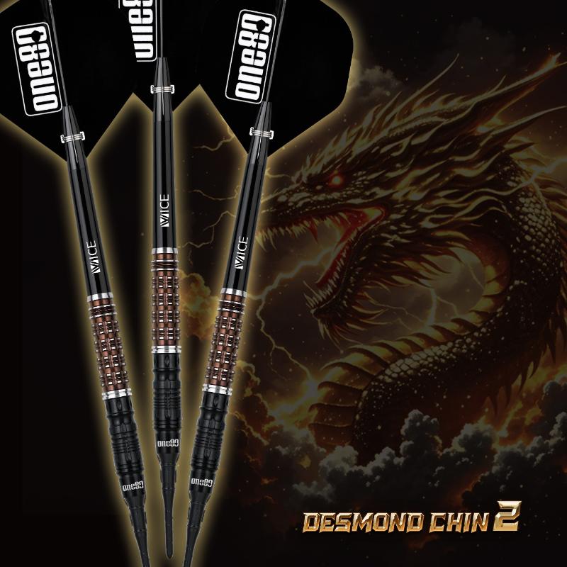ONE80 Desmond Chin 2 2BA18.5g デスモンド・チン選手 ダーツ バレル