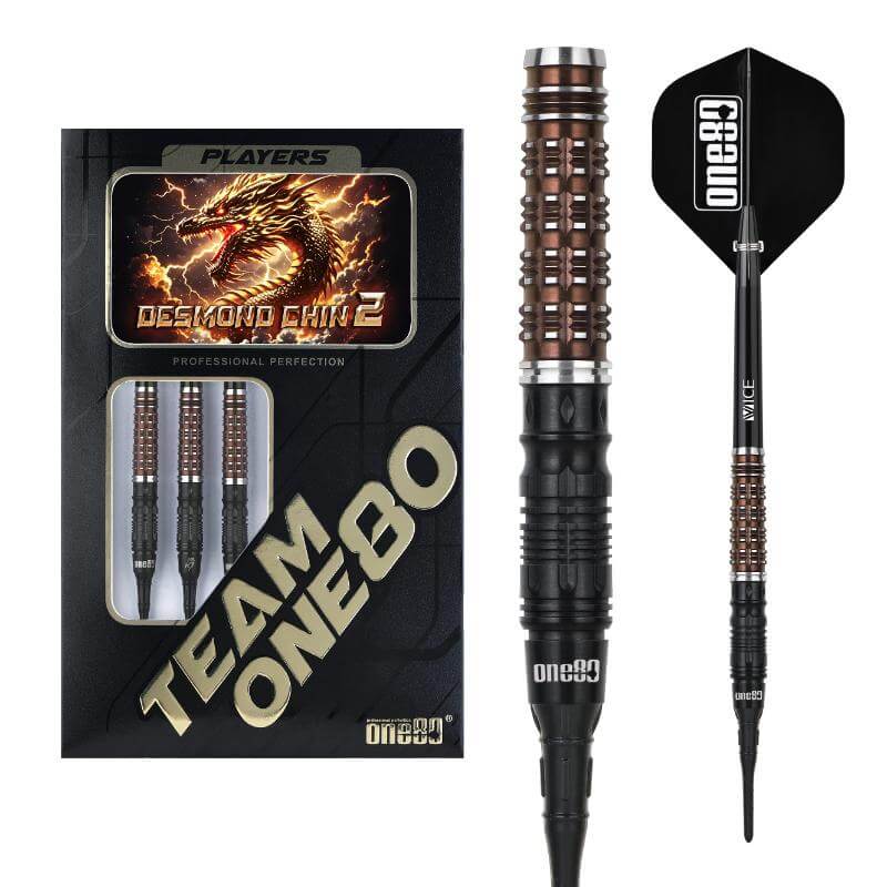 ONE80 Desmond Chin 2 2BA18.5g デスモンド・チン選手 ダーツ バレル