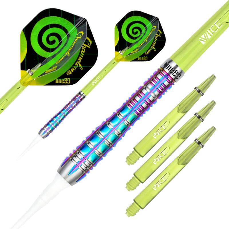 スパイラルゾーン センチネルベア・バズーカパック・パーソナルフローターセット ONE80 カメレオン ソーダライト 2BA19g ダーツ バレル