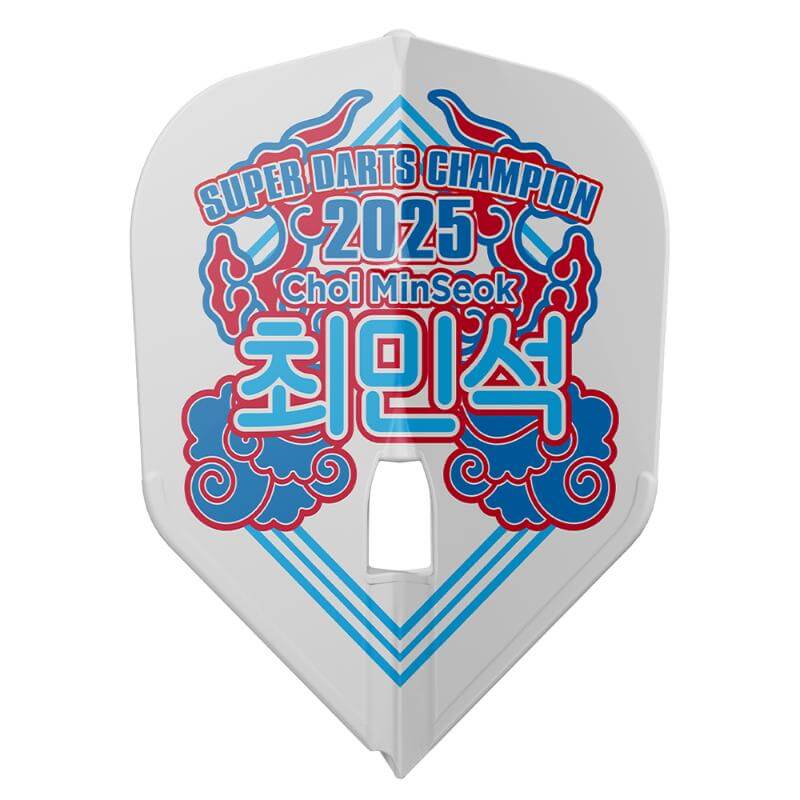 ���륹������ �������ߥ󥽥� 2025 �����ѡ������� �����ԥ��� ����ե饤�� L-style L-Flight PRO Choi Min Seok 2025 SUPER DARTS CHAMPION ������ �ե饤�� L3 �������� �ߥå���