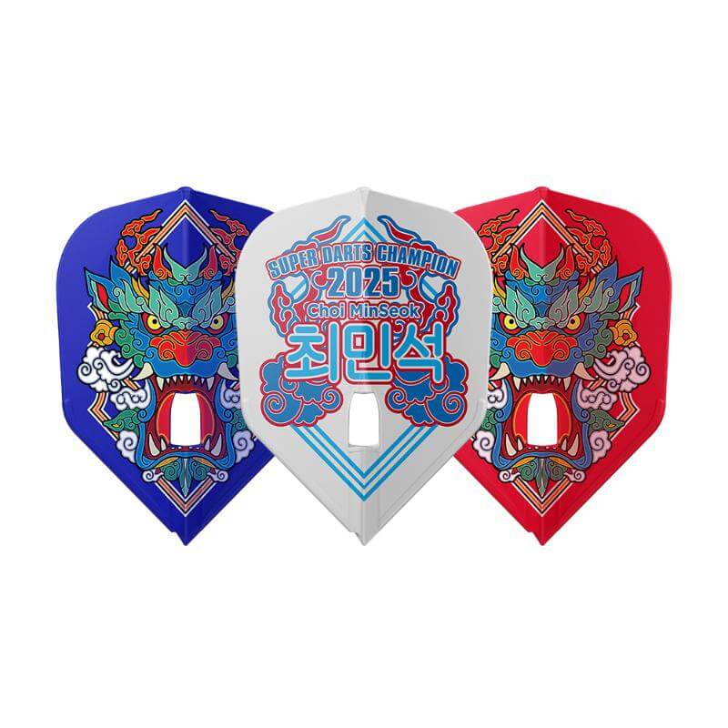 ���륹������ �������ߥ󥽥� 2025 �����ѡ������� �����ԥ��� ����ե饤�� L-style L-Flight PRO Choi Min Seok 2025 SUPER DARTS CHAMPION ������ �ե饤�� L3 �������� �ߥå���