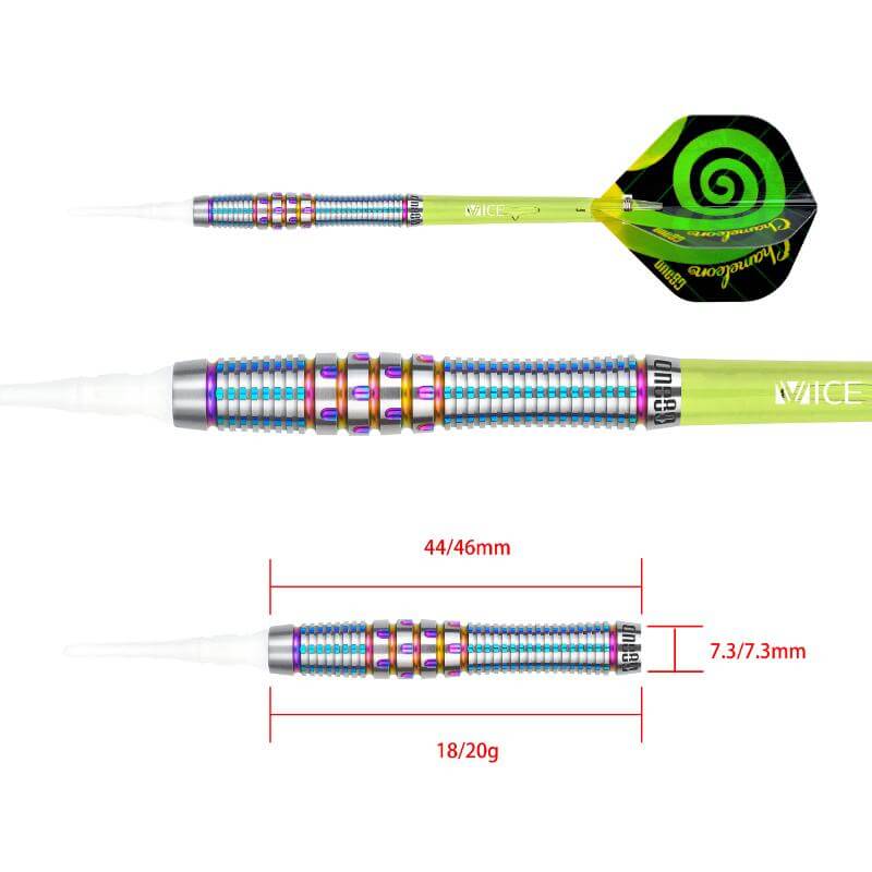 ONE80 カメレオン シトリン 2BA20g ダーツ バレル