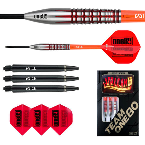 ONE80 Volcan? ヴォルカン2 スティール22.0g 舛岡尚選手 ハードダーツ