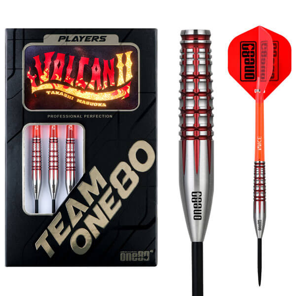 ONE80 Volcan? ヴォルカン2 スティール22.0g 舛岡尚選手 ハードダーツ