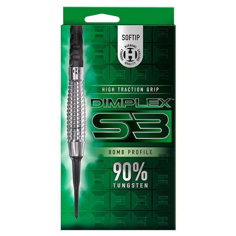 定価12500円 ハローズ ディンプレックス ボム 18g（バレル重量16g） ハローズ ディンプレックス S3 ボム 2BA18g ダーツ バレル