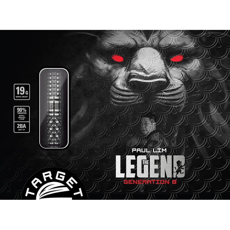 ターゲット ザ レジェンドG8 2BA19g ポールリム選手 ダーツ バレル