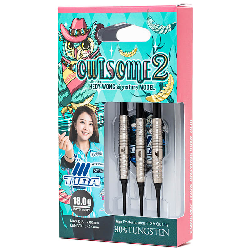 ティガ OWLSOME2 オウルサム2 2BA18g ヘディー・ウォン選手 ダーツ バレル
