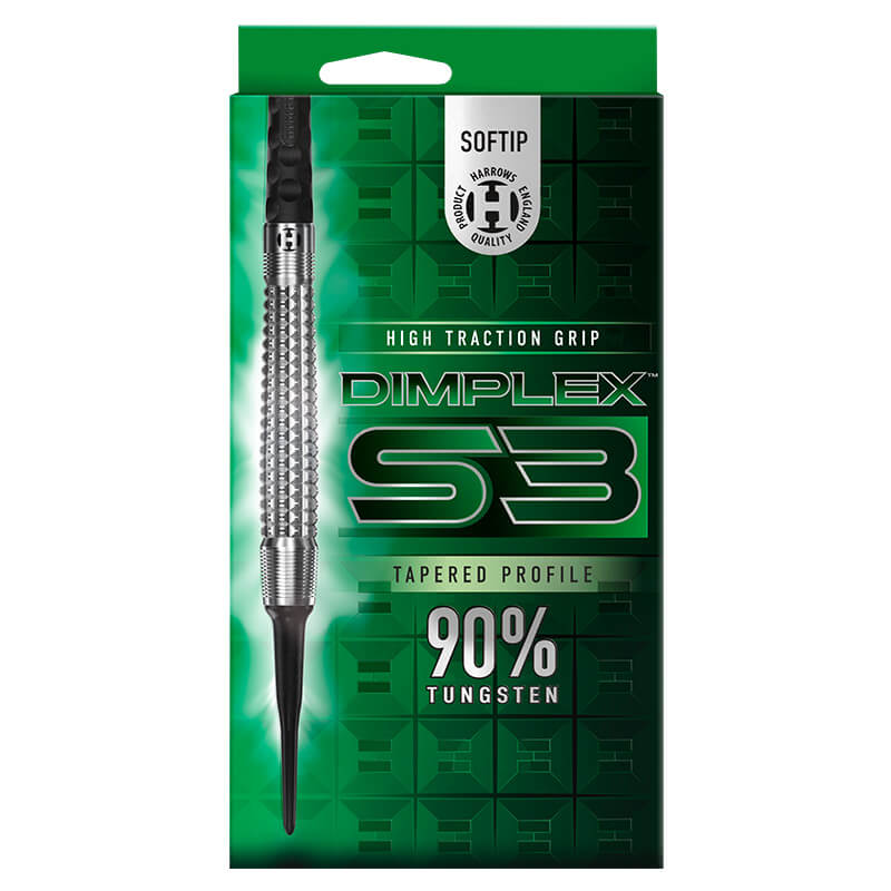 ハローズ ディンプレックス S3 テーパード 2BA18g ダーツ バレル