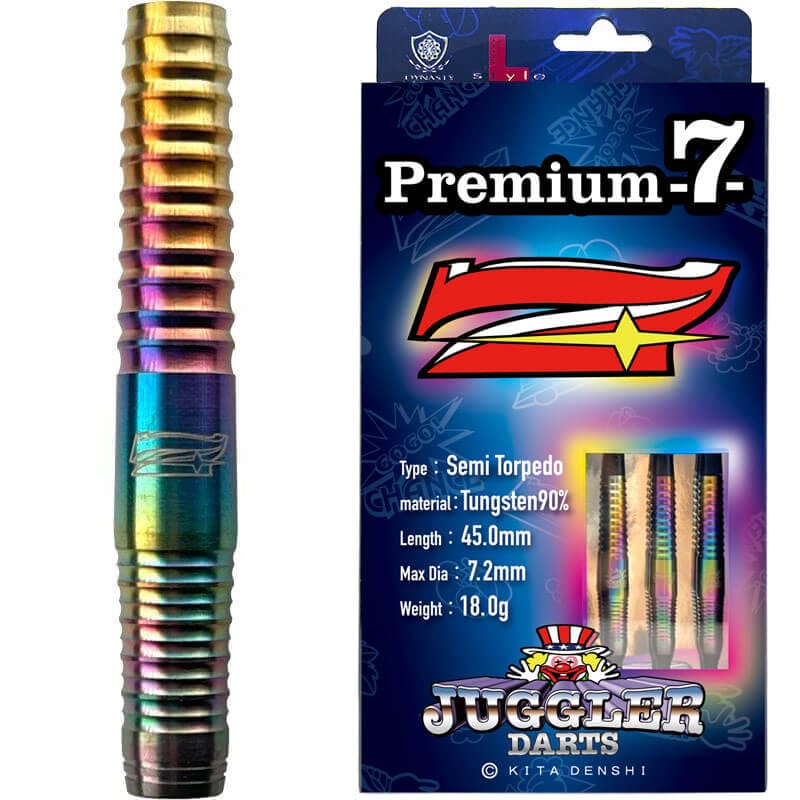L-style エルスタイル】ジャグラー2 プレミアムセブン ダーツ 2BA18g