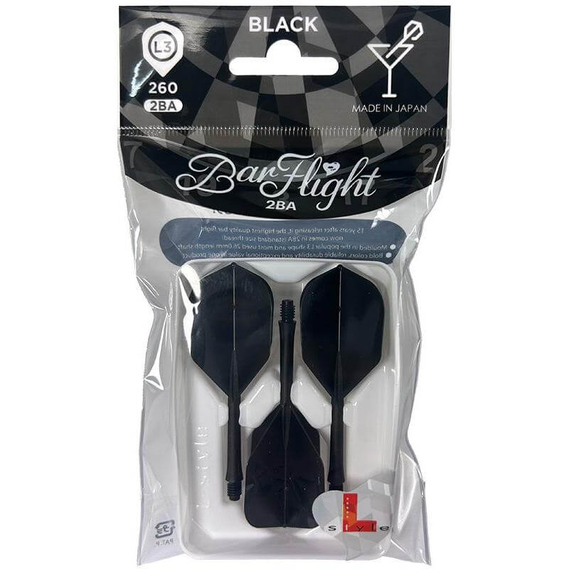 エルスタイル バーフライト L-style Bar Flight 2BA ダーツ シャフト