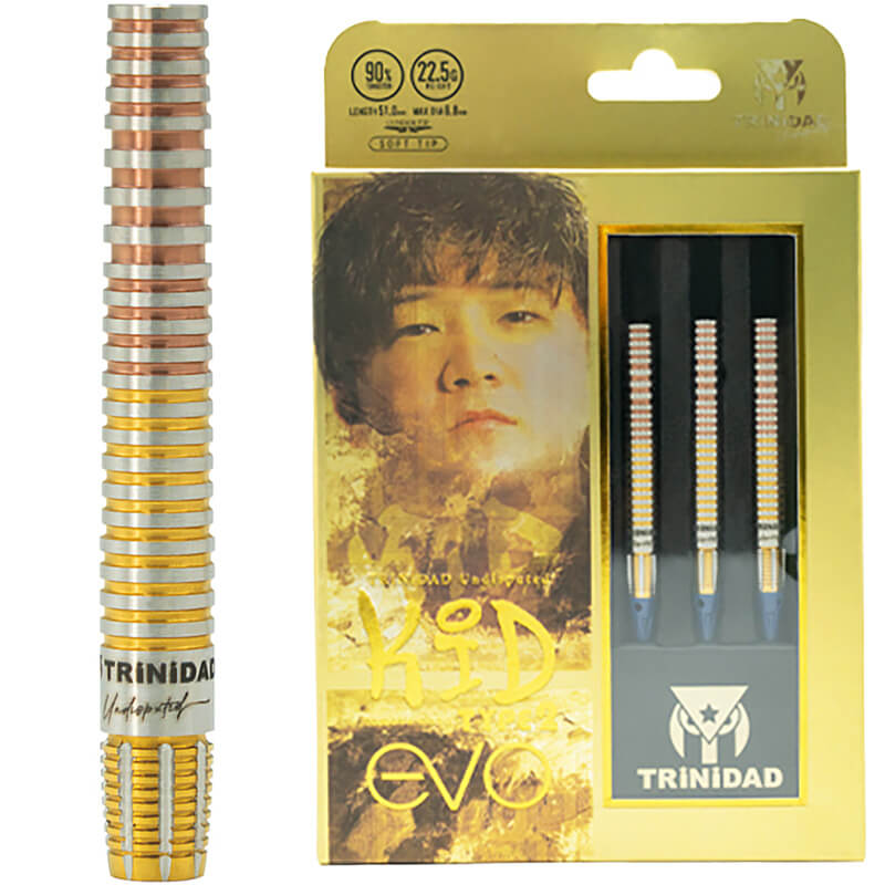 ダーツ TRINIDAD KID TYPE2 EVO トリニダード KID TYPE2 EVO キッド2 エヴォ 2BA22.5g 後藤智弥選手