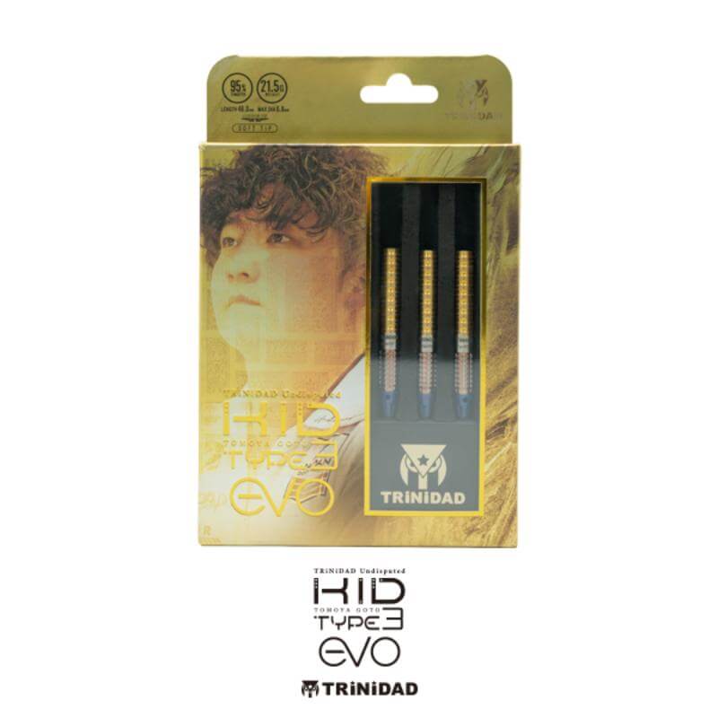 KID Type3 (キッド タイプ3) EVO 2BA 後藤智弥 選手モデル トリニダード KID TYPE3 EVO キッド3 エヴォ 2BA21.5g 後藤智弥選手
