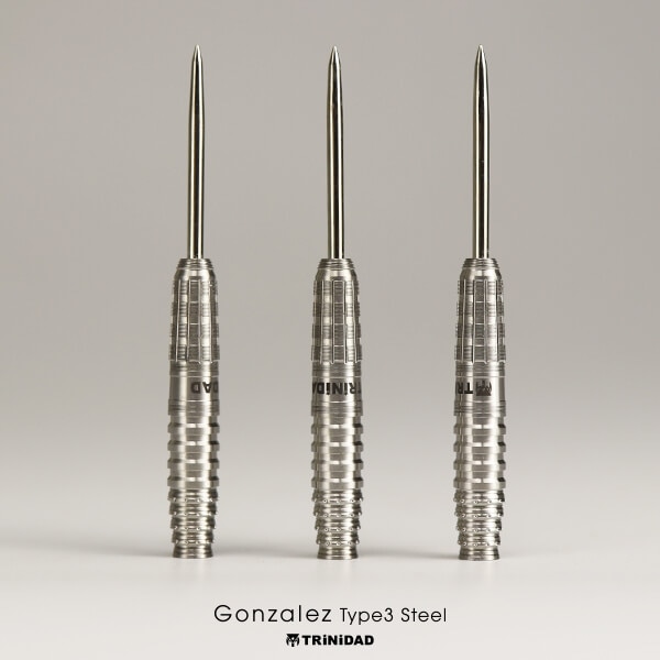 TRiNiDAD GONZALEZ type3 Steel ダーツ トリニダード Gonzalez Type3 ゴンザレス3 スティール20g 西哲平選手