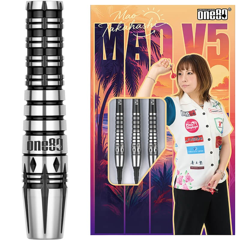 ワンエイティー 髙橋麻央選手 マオ5 one80 Mao5 2BA16g ダーツ バレル