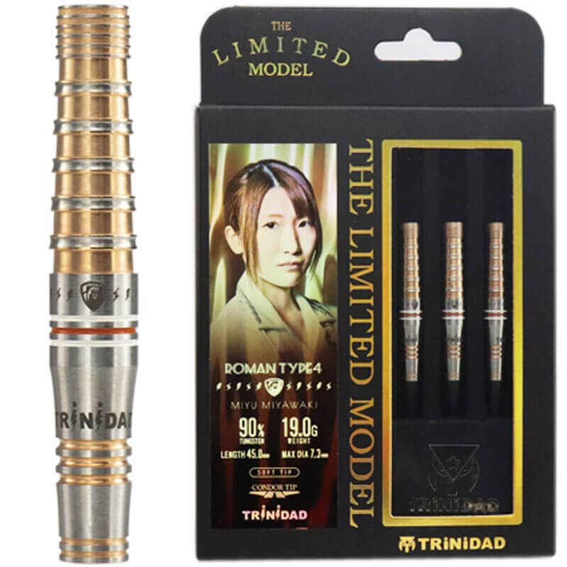 宮脇実由ローマン4サイン入り限定モデル 新品】【10656】未使用 ダーツ