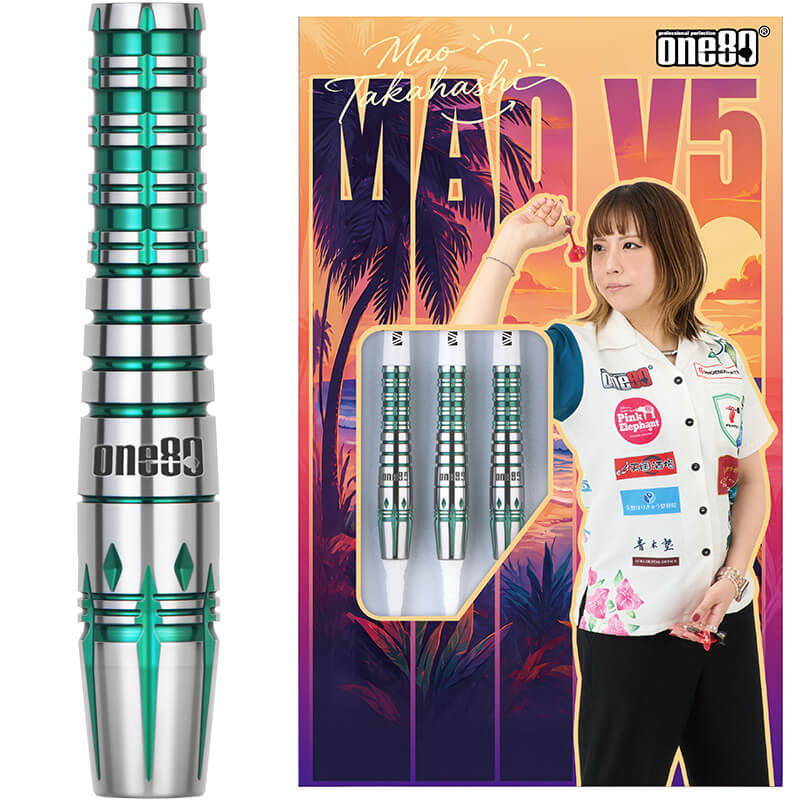 ワンエイティー 髙橋麻央選手 マオ5 one80 Mao5 2BA20g ダーツ バレル
