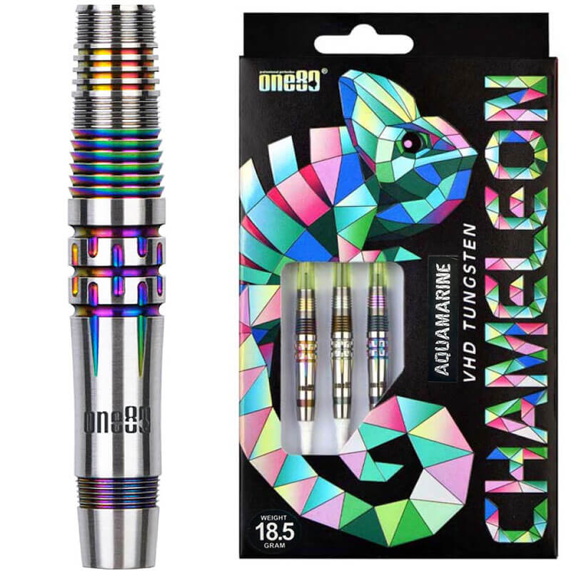 ONE80 カメレオン アクアマリン 2BA18.5g ダーツ バレル
