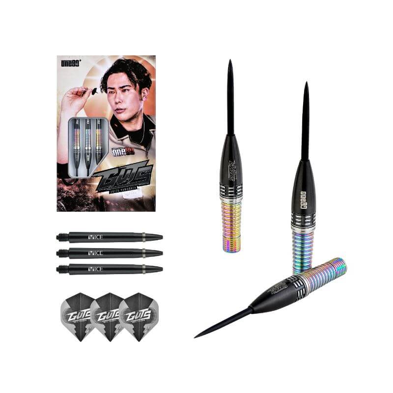 ONE80 Guts ガッツ スティール21g 山形明人選手 ハードダーツ バレル