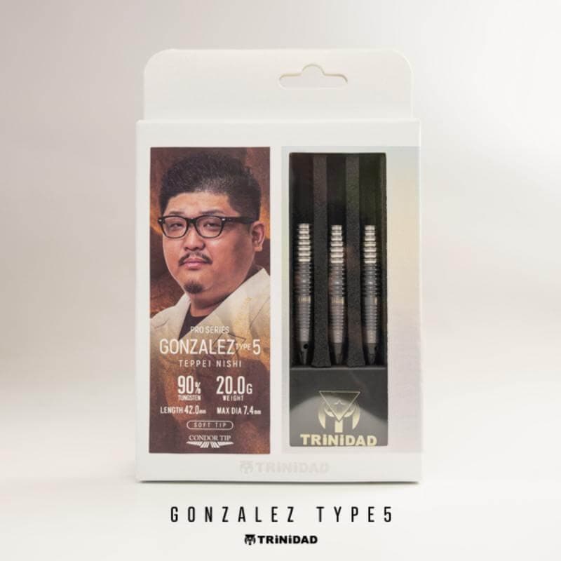 トリニダード Gonzalez Type5 ゴンザレス5 2BA20g 西哲平選手 ダーツ