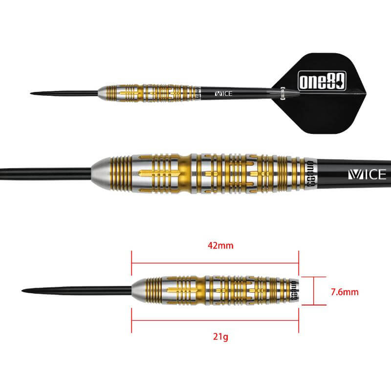 ONE80 Negi ver.2 ネギ2 ゴールド スティール21.0g 根岸則行選手