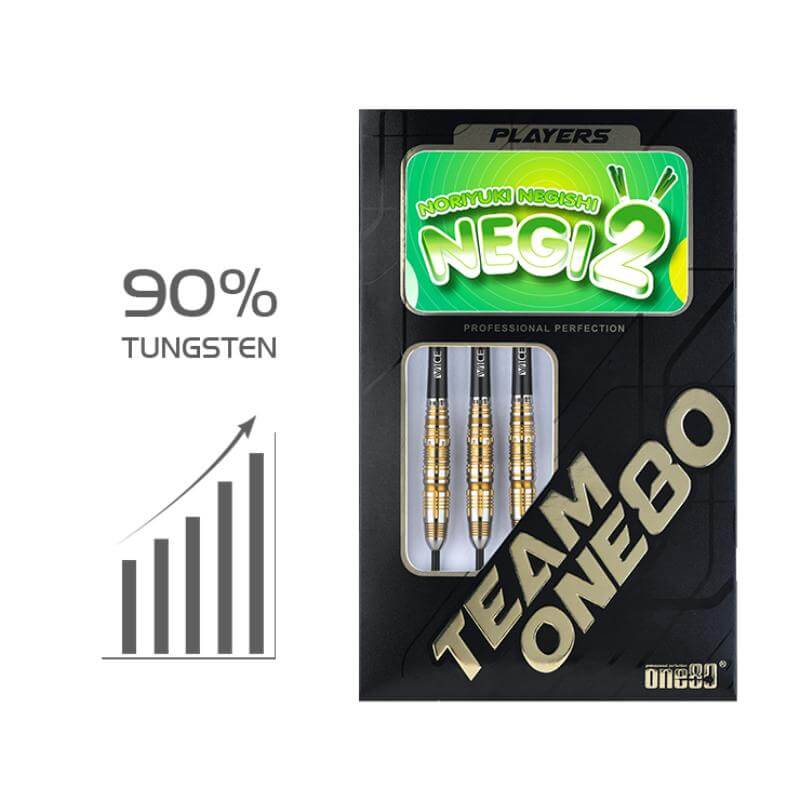 ONE80 Negi ver.2 ネギ2 ゴールド スティール21.0g 根岸則行選手