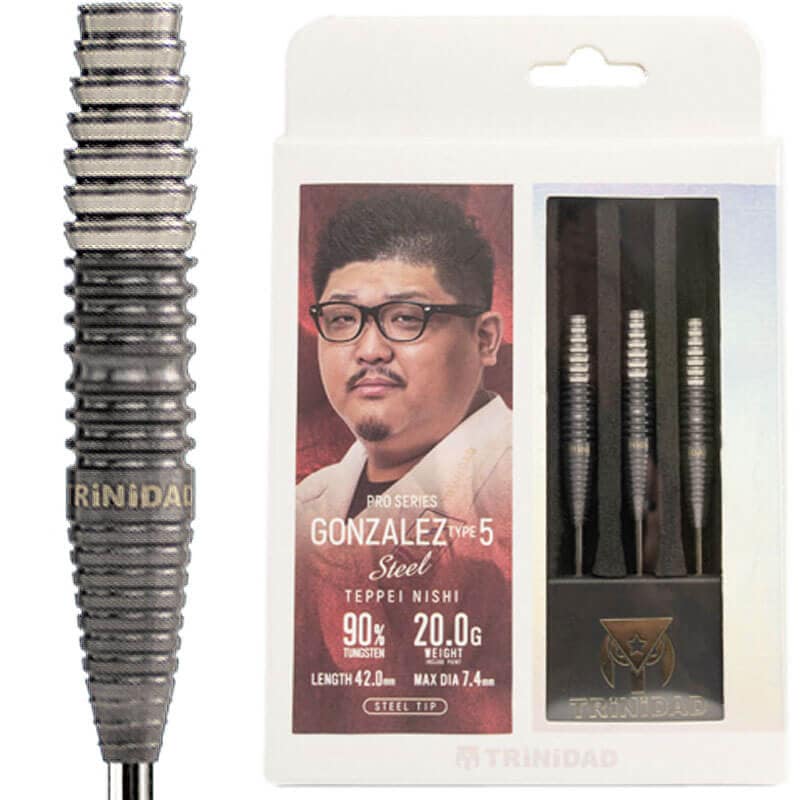 TRINIDAD THE  Gonzalez5 西哲平 定価13200 トリニダード】Gonzalez Type5 ゴンザレス5 スティール20g 西哲平選手