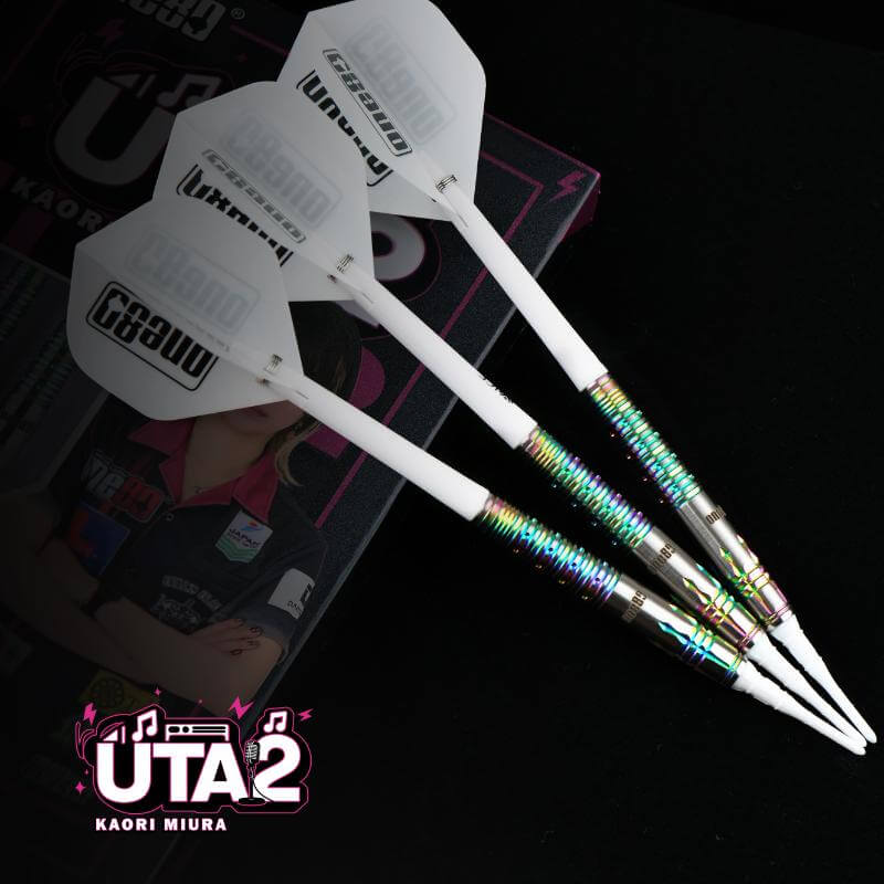 ONE80 Uta ver.2 ウタ2 レインボー 2BA20g 三浦歌織選手 ダーツ バレル
