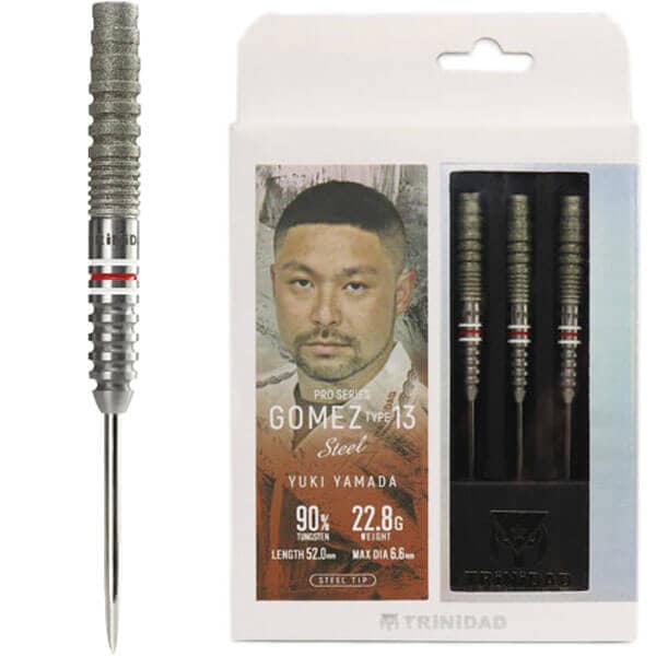 定価13000円 スティールダーツ ハードダーツ ゴメス13 大人気モデル トリニダード】Gomez Type13 ゴメス13 スティール22.8g 山田勇樹選手