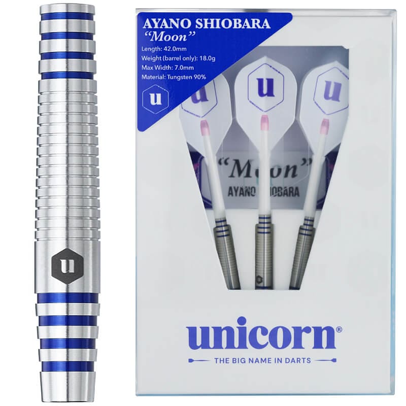 ユニコーン 塩原綾乃選手 ムーン unicorn moon ダーツ バレル 2BA18.0g