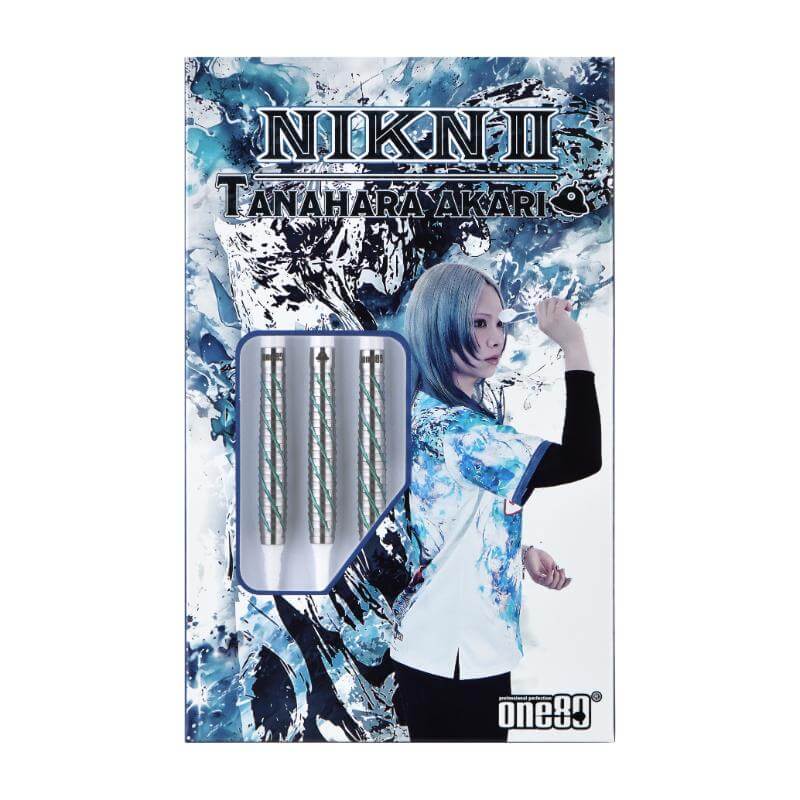 One80 NIKN 2 JOKERD 2025ダーツ祭り限定 18g ONE80 NIKN ver.2 ニケ2 シルバーエメラルド 2BA18g 棚原あかり選手